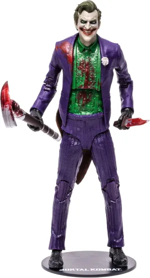 McFarlane Toys Mortal Kombat The Joker (Bloody) 7" Action Figure with Accessories