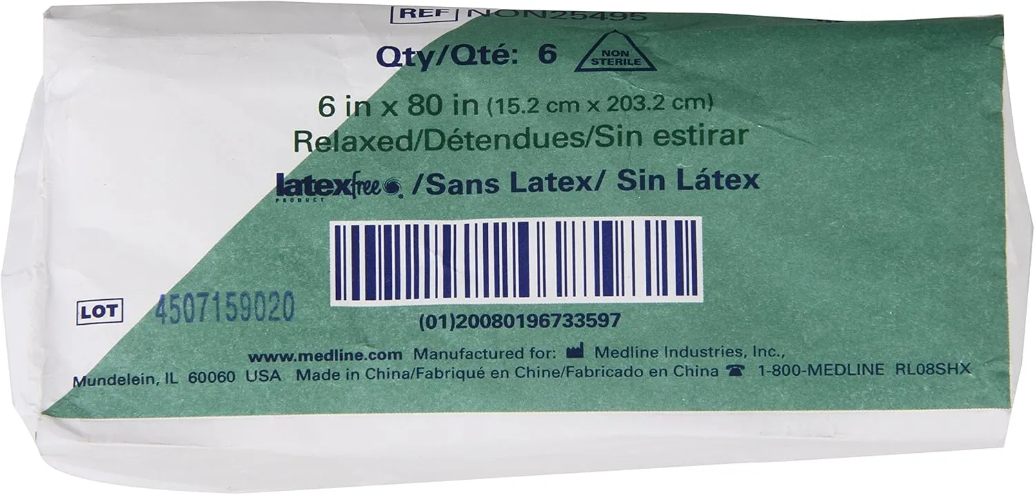 Medline Sof- Form Conforming Bandages, Non-Sterile, Not Made From Natural Rubber Latex, Gentle Compression, 48 Count