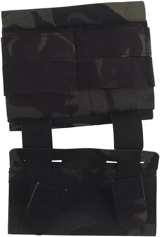 Micro Trauma Kit Pouch Storage Pocket with Tourniquet Holder Hammock Tactical IFAK EDC MOLLE Medical First Aid Pouch