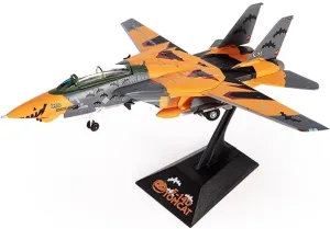 Mini Aircraft Model 1：144 for Tomcat ACE Combat F14D F-14 F14 VF11Diecast Alloy Fighter Plane Replica Model for Collection Airplane Kit