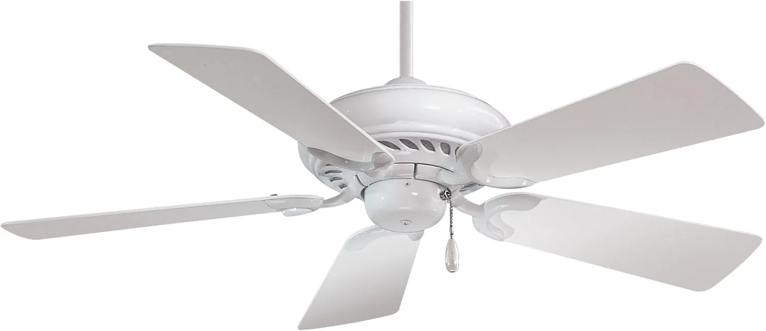 Minka-Aire CEILING FAN ,White ,44