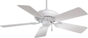 Minka-Aire CEILING FAN ,White ,44
