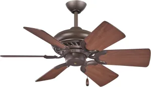 Minka-Aire F562-ORB Supra 32 Inch Pull Chain Ceiling Fan in Oil Rubbed Bronze Finish