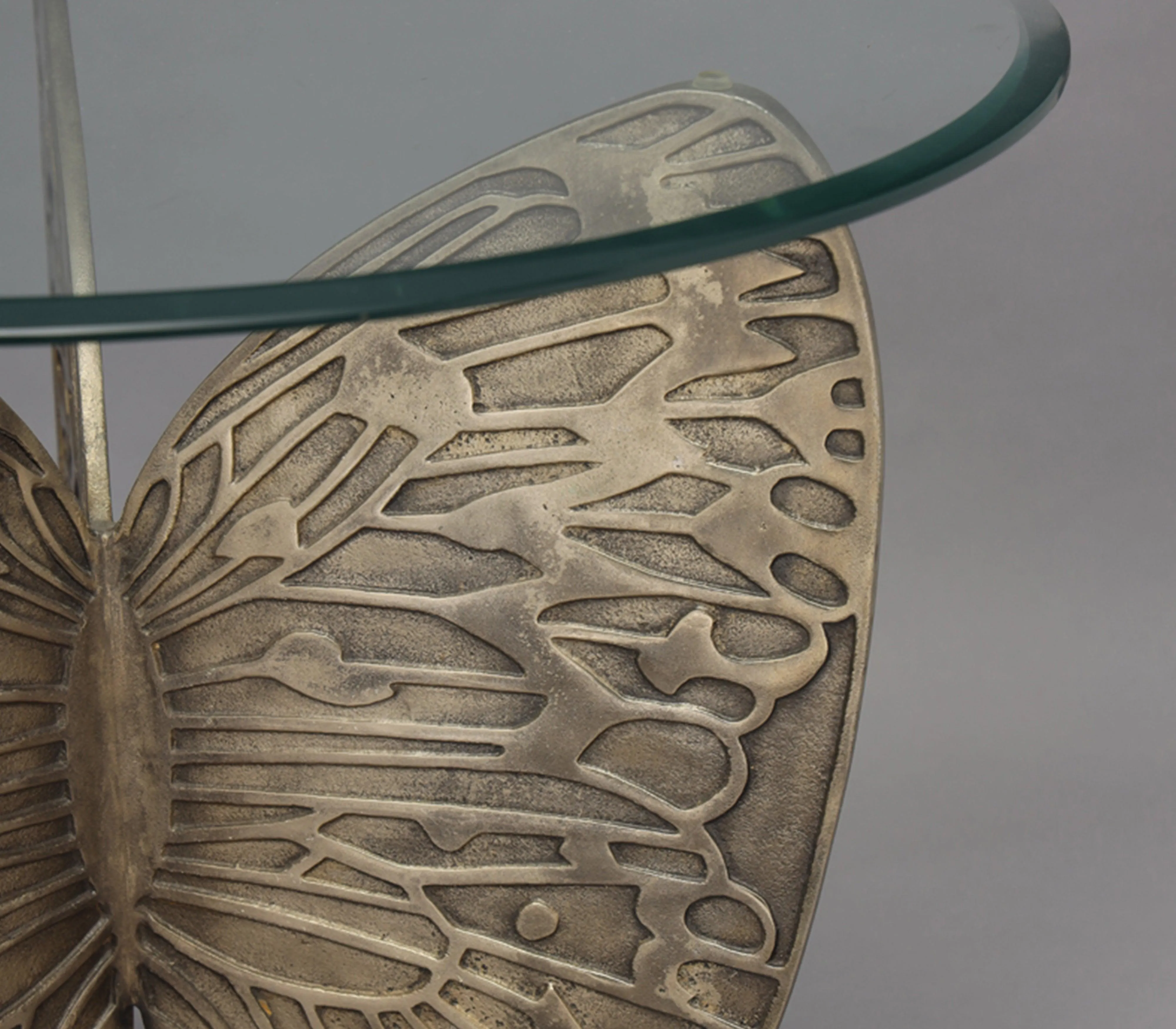 Monarch Butterfly Accent Table