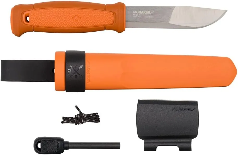 Morakniv Kansbol Fixed Blade Knife with Sandvik Stainless Steel Blade