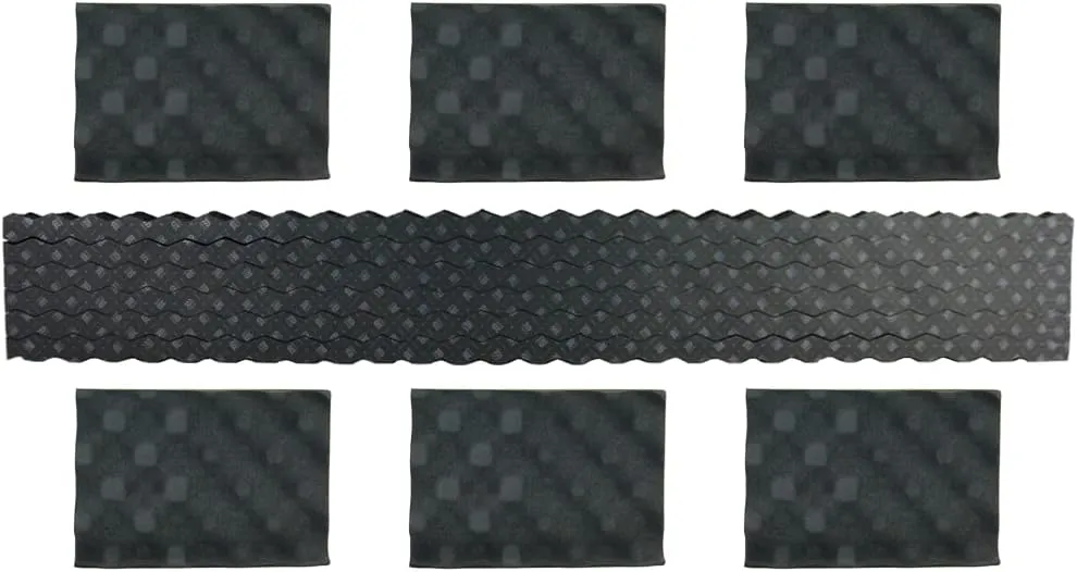 Morel ACUDAMP MAT-SPK6 Car Audio Speaker Sound Deadening Kit - 6 Sheets / 6 Pads