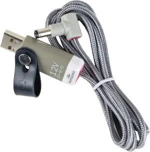 myVolts Ripcord USB to 12V DC Power Cable Compatible with Draytek Vigor 2130Vn Router