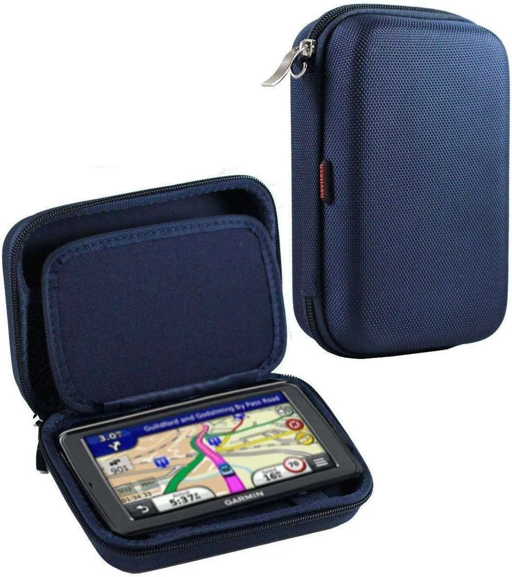 Navitech Blue Hard GPS Carry Case Compatible with Snooper TRUCKMATE S5100 EU 5" Sat Nav