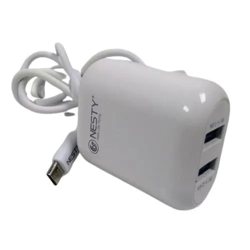 Nesty NSTGRTA003 Dual USB Port Wall Charger