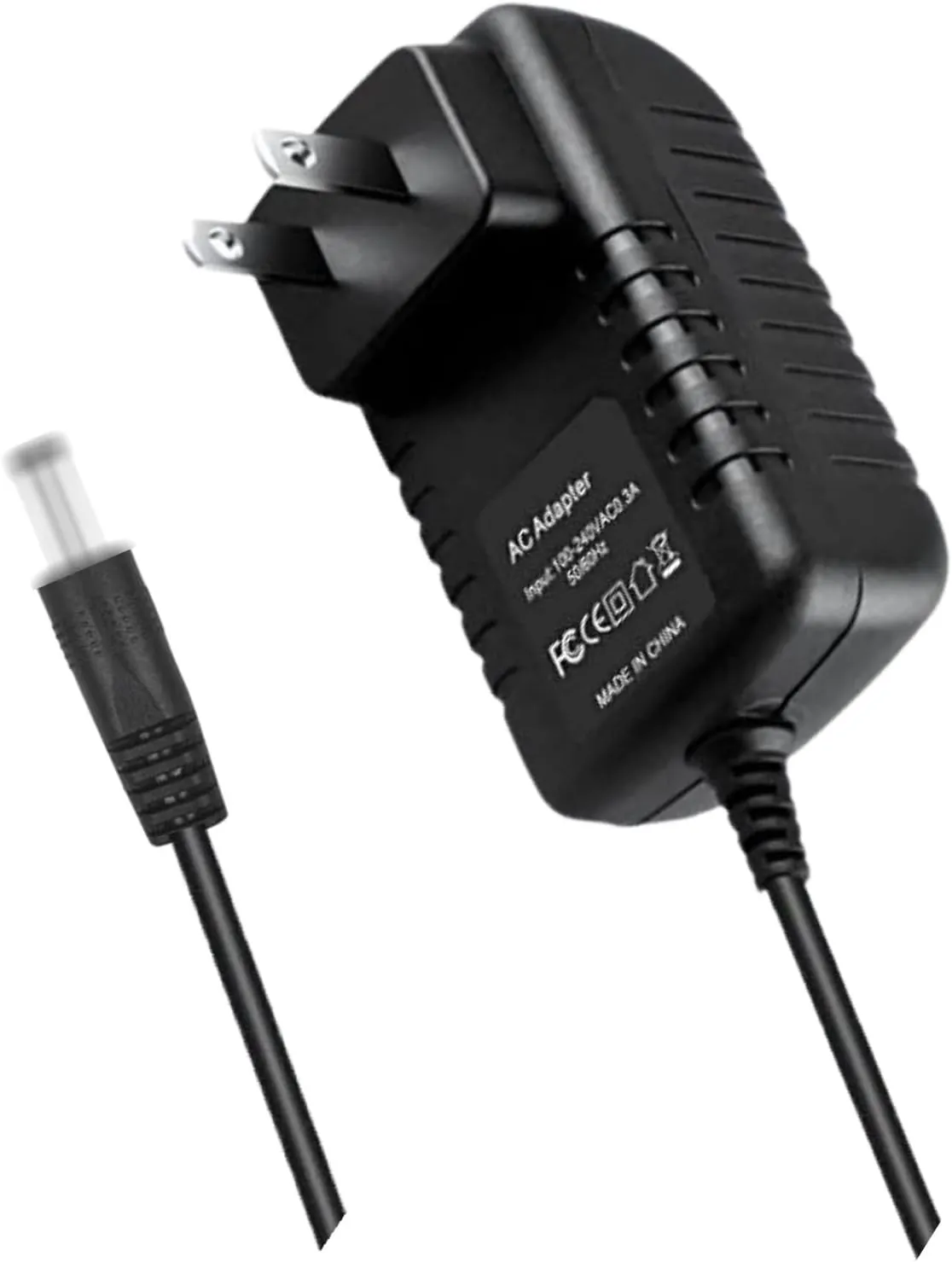 New 6V AC/DC Adapter Compatible with D.C.6V Fitness Quest Edge 288, 288R Magnetic Recumbent Exercise Bike E6000 E-6000 Eclipse 6VDC Power Supply Cord Cable Wall Home Battery Charger