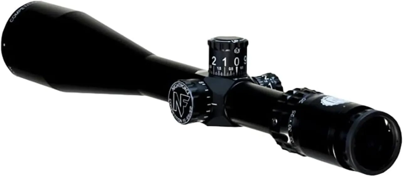 Nightforce Competition 15-55x52mm ZeroStop .125 MOA Aluminum Black Matte Hunting Scopes | Various Reticle Options