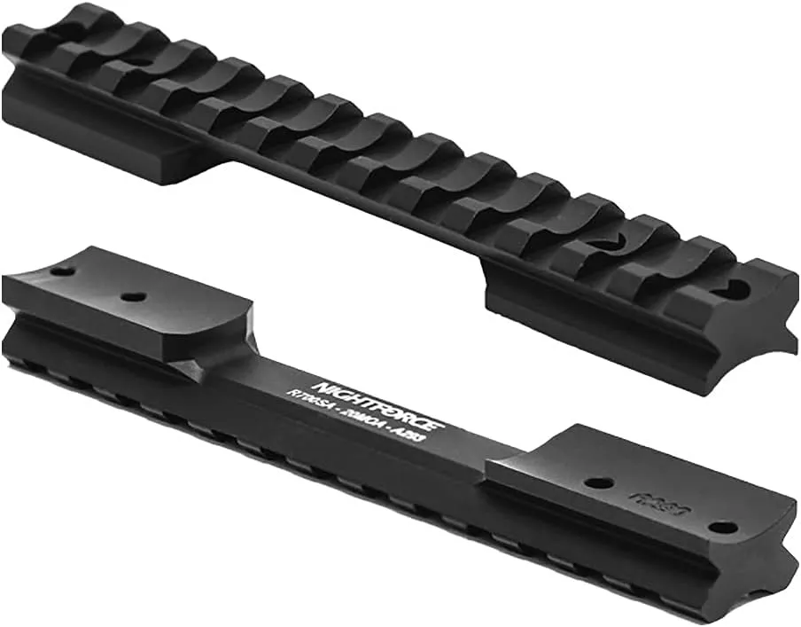 NightForce Standard Duty 1-Piece Picatinny-Style Black Matte Aluminum Mounting Scope Base Compatible with Remington 700