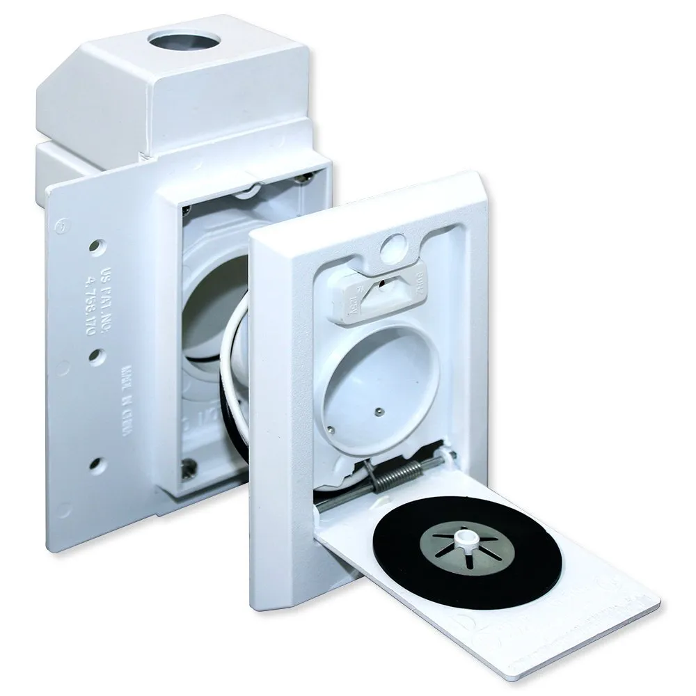 Nutone Central Vacuum Supervalves Electrified Inlet (CI358W)