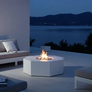 Octo Fire Table - Aluminum