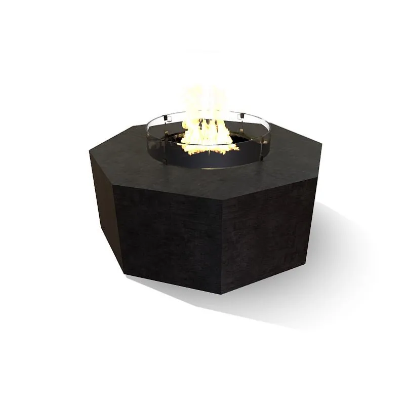 Octo Fire Table - Aluminum