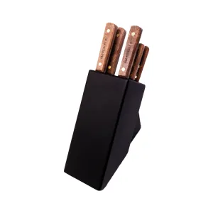 Old Hickory Block Set(1 Block & 5 Knives)
