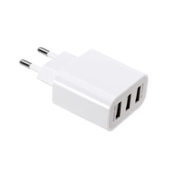 Onlite 5.8A Triple USB Port Go Fast Charger with Free Micro USB Cable Extremely Fast Charging