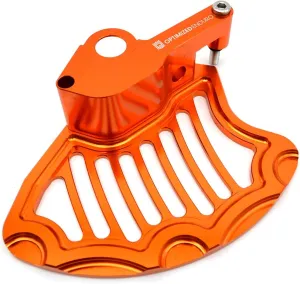 Optimized Enduro - Front Disc Guard for KTM SX SXF XC XCF EXC EXCF XCW 125 250 300 350 450 500 2016-2025 (Orange) Orange