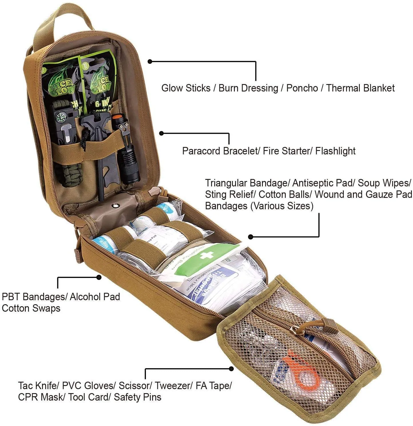 Outdoor Med Kit | First Aid Kit | Trauma Kit | Patriotpaks