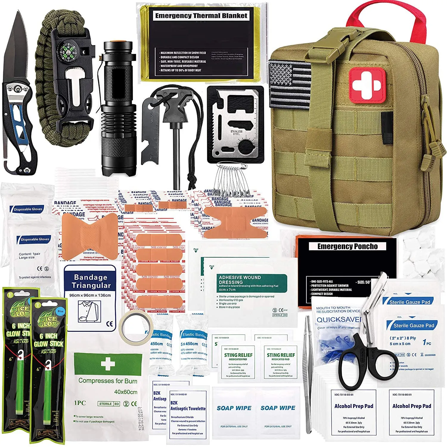 Outdoor Med Kit | First Aid Kit | Trauma Kit | Patriotpaks
