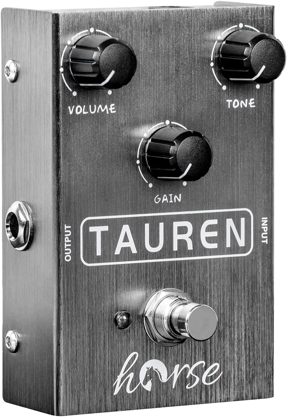 Overdrive Distortion Pedal R Series High Gain OD Clean Boost to Dist for Electric Guitar Effect
