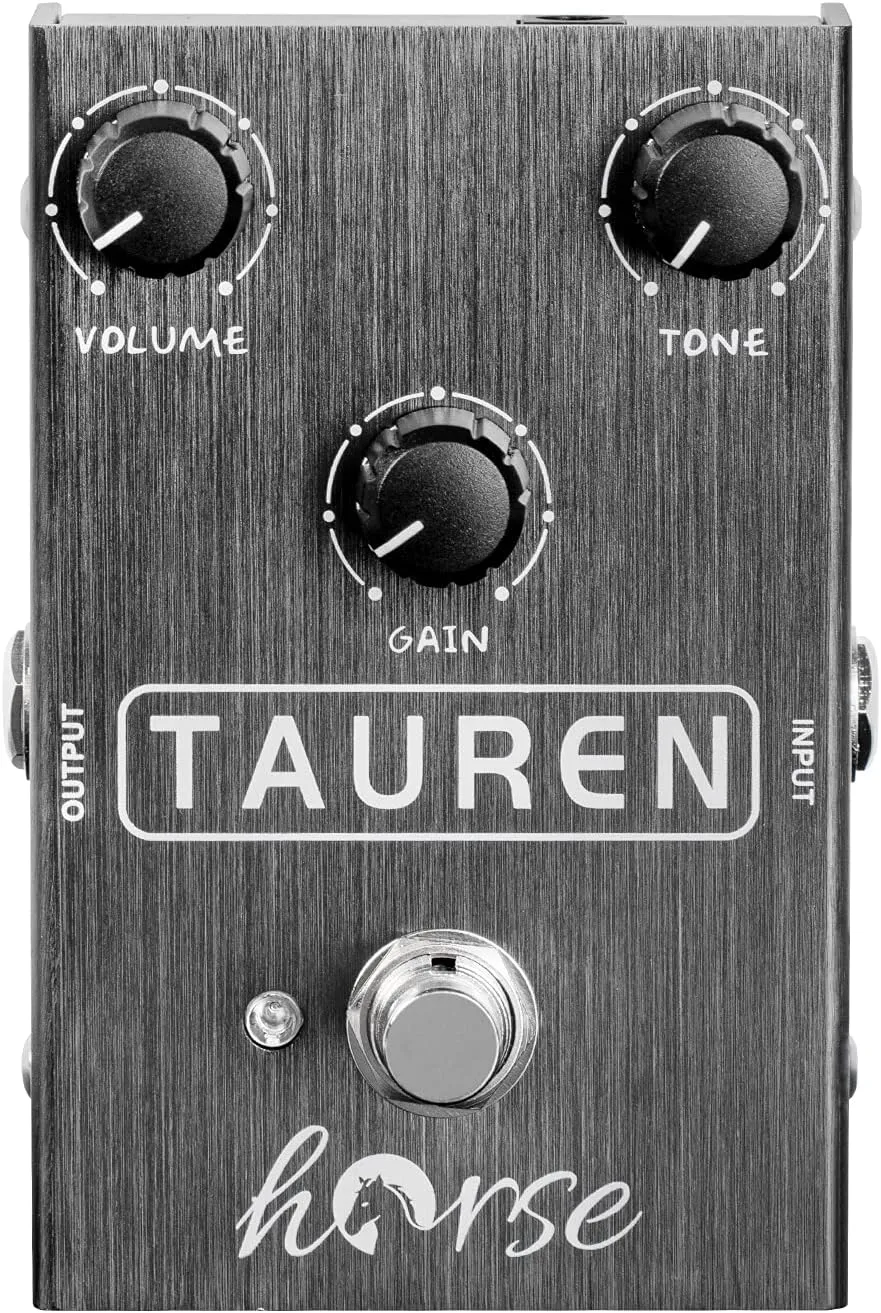 Overdrive Distortion Pedal R Series High Gain OD Clean Boost to Dist for Electric Guitar Effect