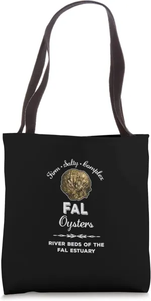 Oysters Cornwall United Kingdom Bar Marsh Estuary Seafood Tote Bag
