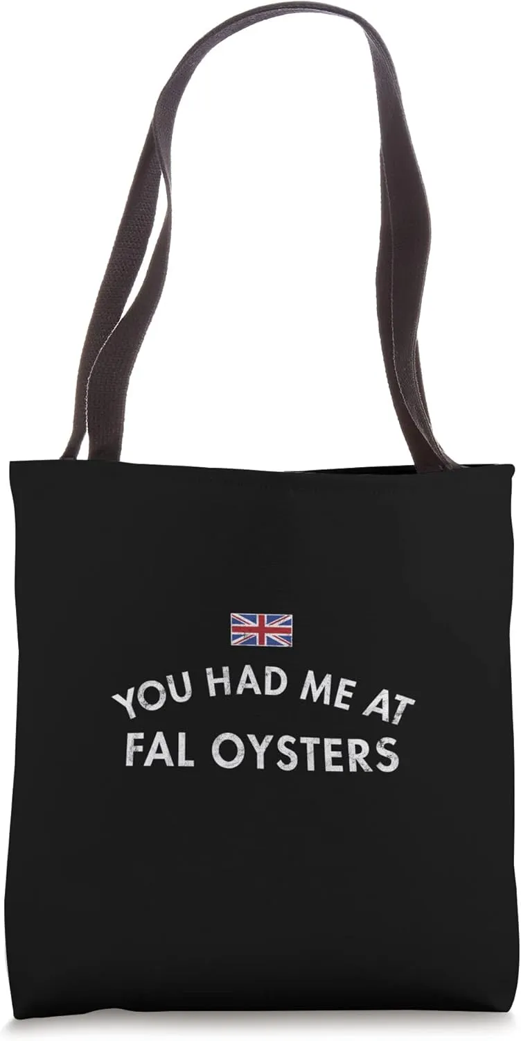 Oysters Cornwall United Kingdom Bar Marsh Estuary Seafood Tote Bag