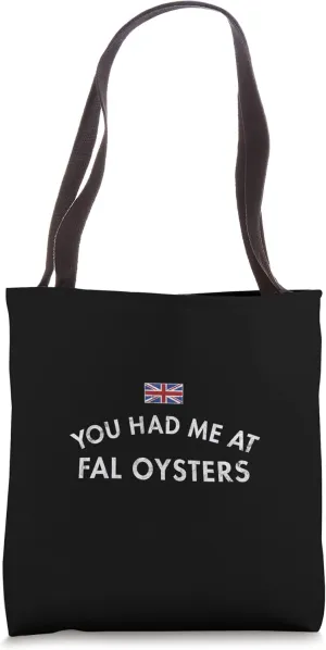 Oysters Cornwall United Kingdom Bar Marsh Estuary Seafood Tote Bag