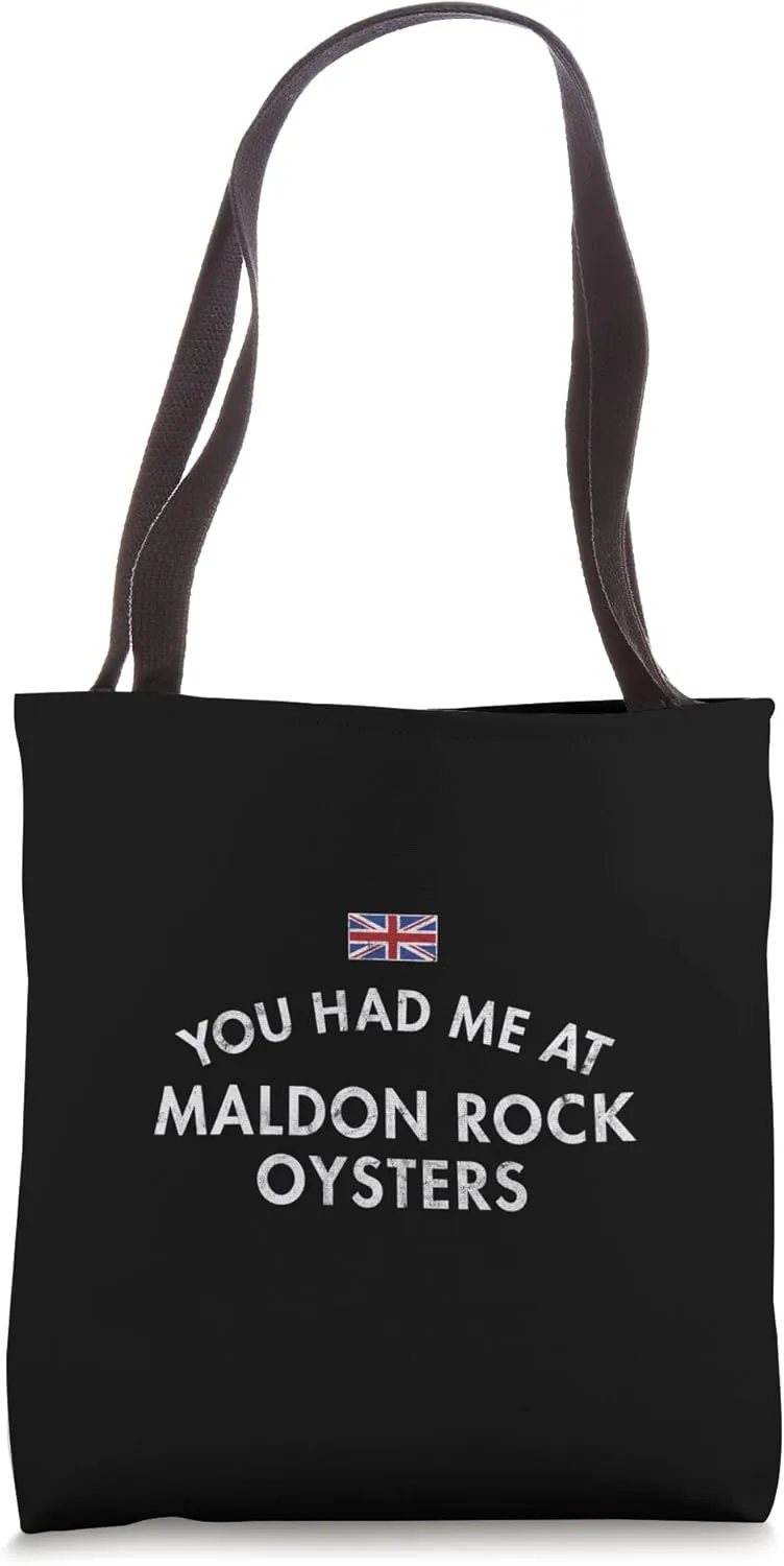 Oysters Essex United Kingdom Bar Marsh Estuary Seafood Fish Tote Bag