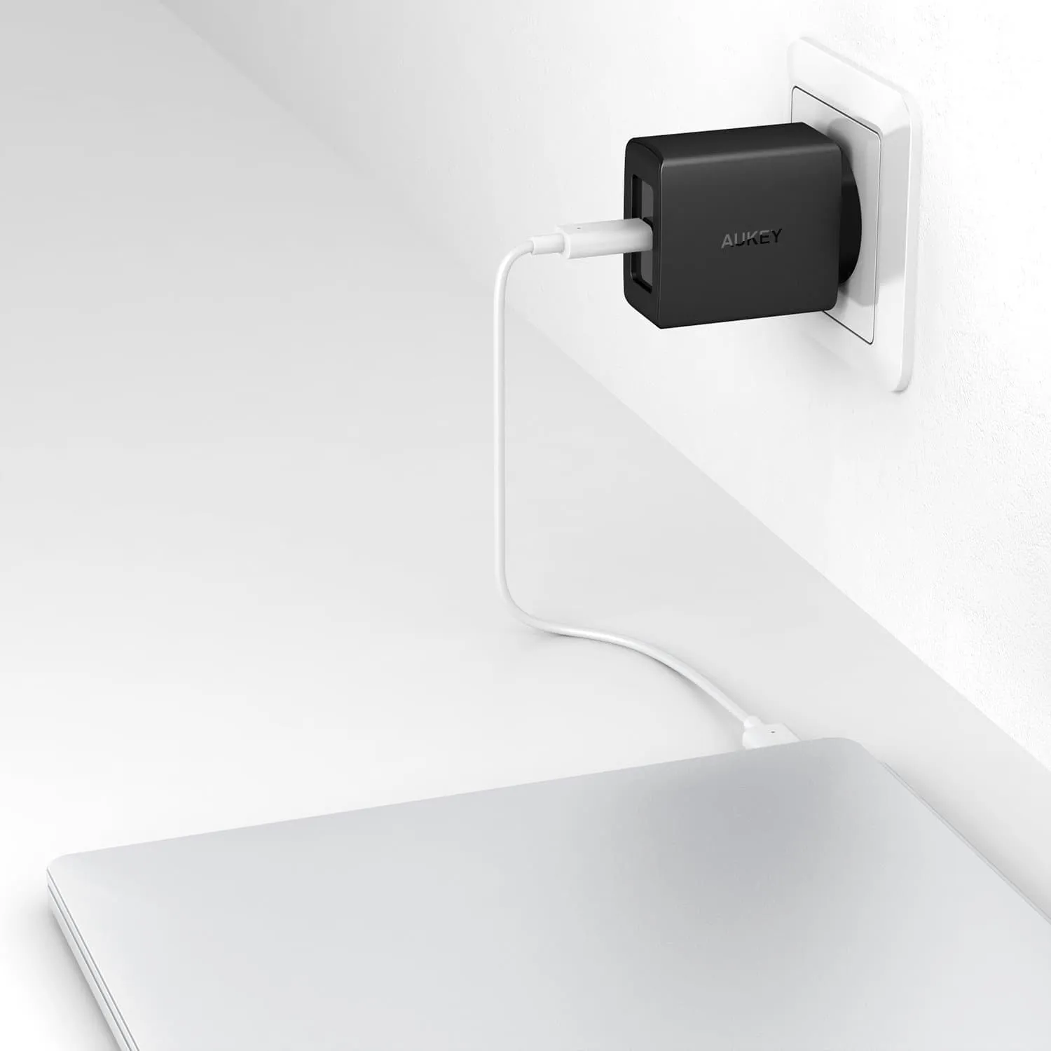 PA-Y7 29W Amp Duo Power Delivery 3.0 USB C  2 Port Turbo Charger