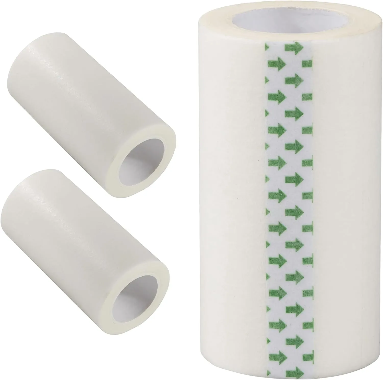 Paper Medical First Aid Emergency Tape 3" x 10 Yards [Pack of 12 Rolls] Lightweight Breathable Microporous Self Adhesive Latex Free Hypoallergenic Bandage and Wound Dressing Tape - 3 inch