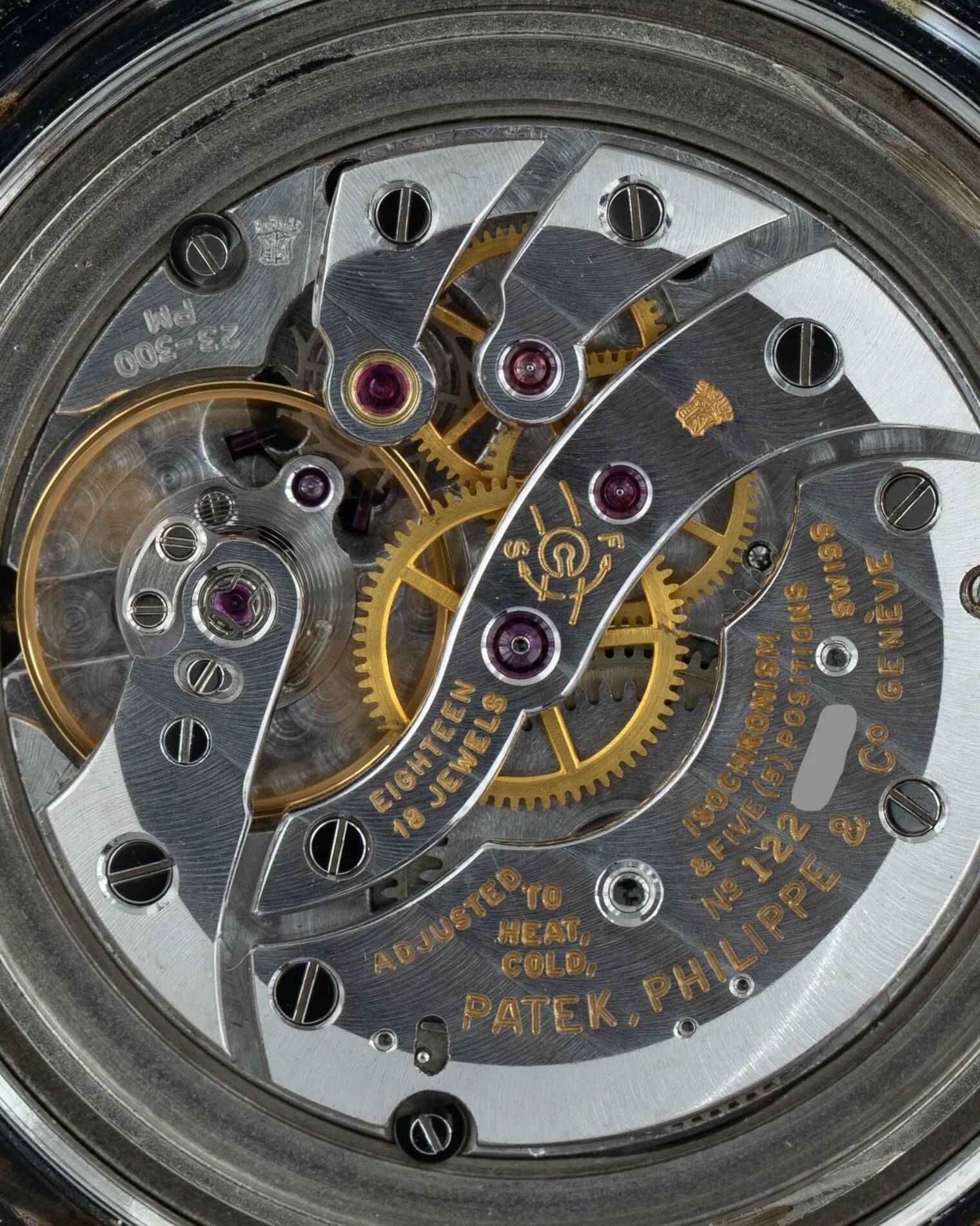Patek Philippe カラトラバ 3574 SS ブルーダイアル アーカイブ付き