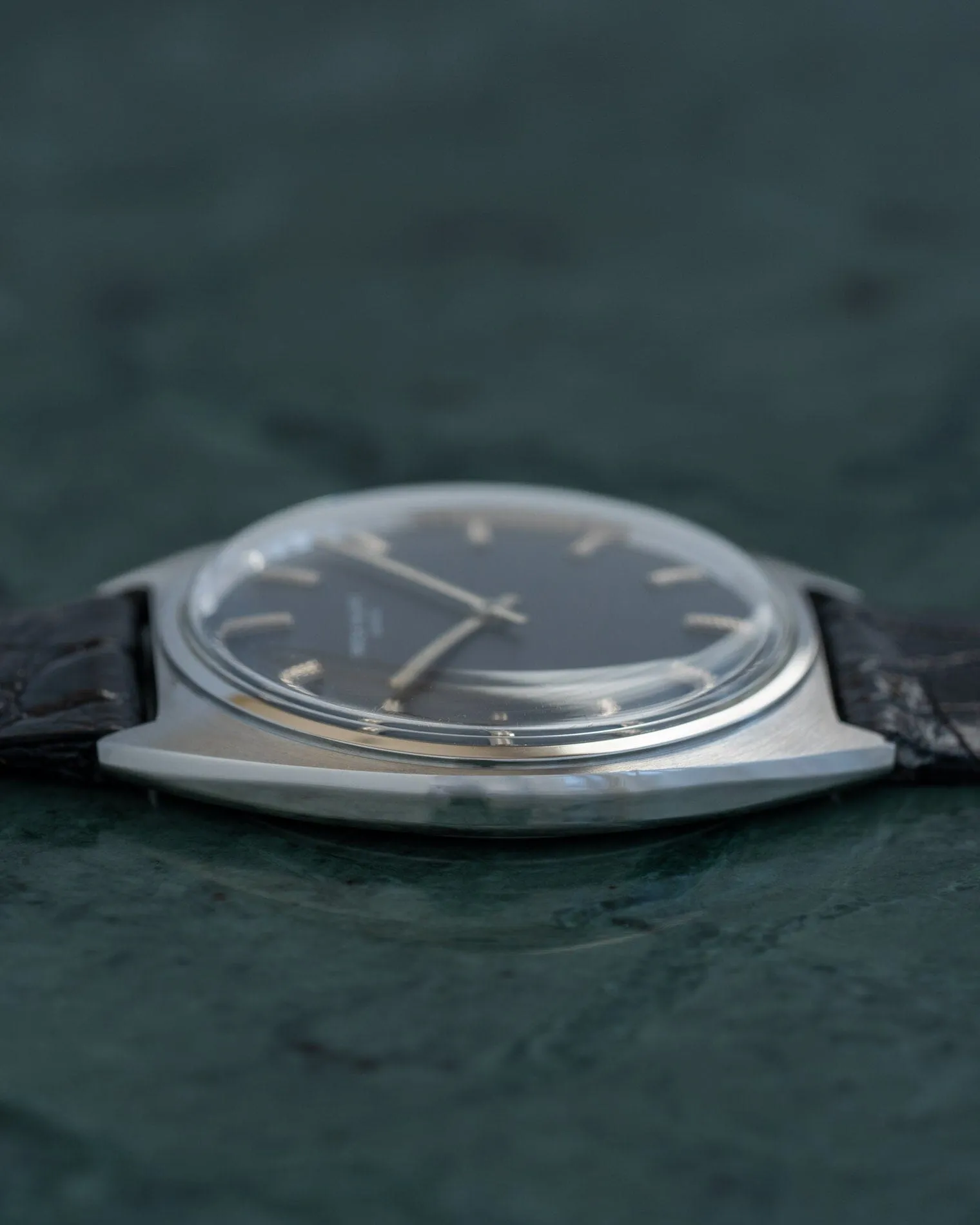 Patek Philippe カラトラバ 3574 SS ブルーダイアル アーカイブ付き
