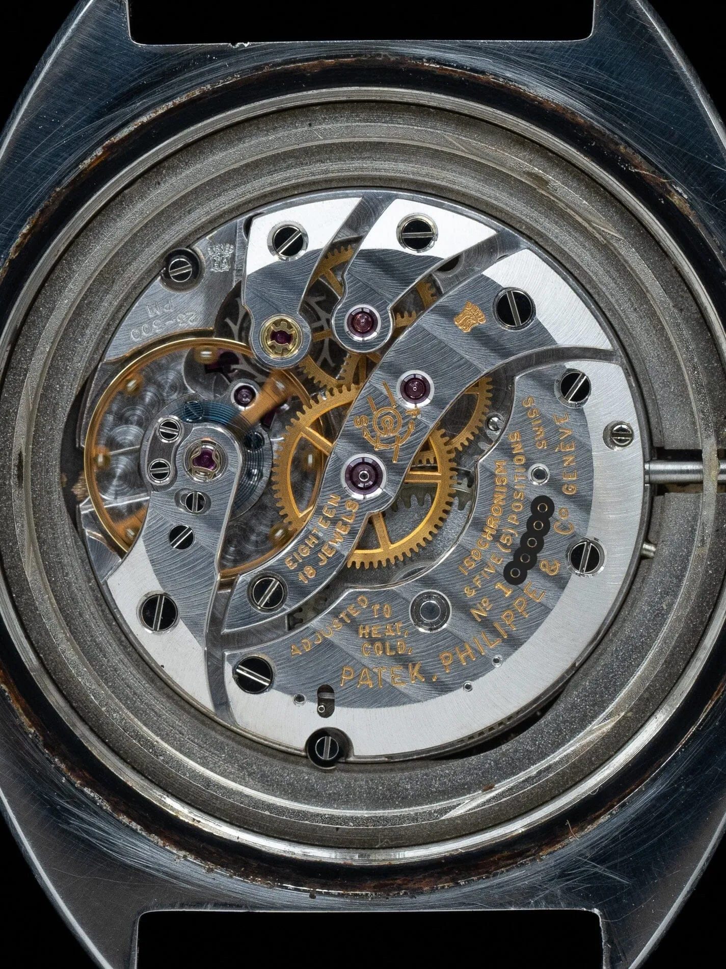Patek Philippe カラトラバ 3574 SS ブルーダイアル アーカイブ付き