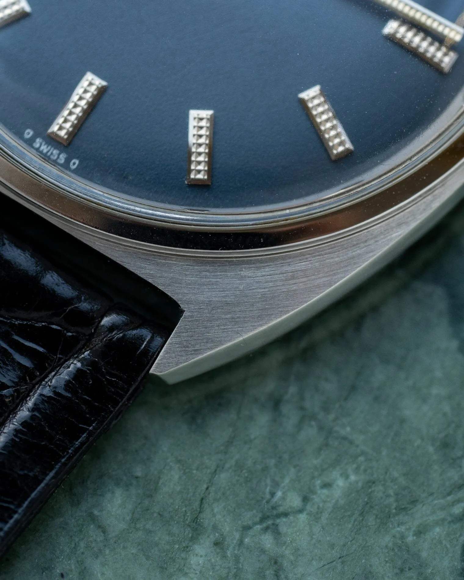 Patek Philippe カラトラバ 3574 SS ブルーダイアル アーカイブ付き