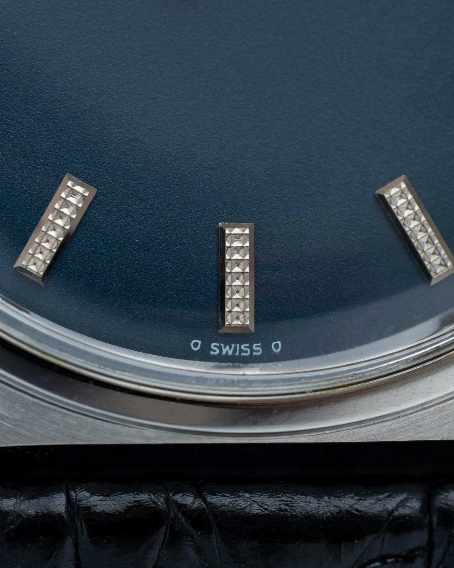 Patek Philippe カラトラバ 3574 SS ブルーダイアル アーカイブ付き
