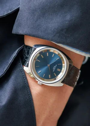 Patek Philippe カラトラバ 3579 スティール ブルーダイアル 修理明細書付き
