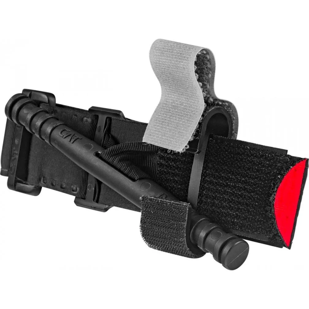 Patrol Trauma Kit Level 2 w/CATTourniquet Molle Rip to Open Pouch (Black)