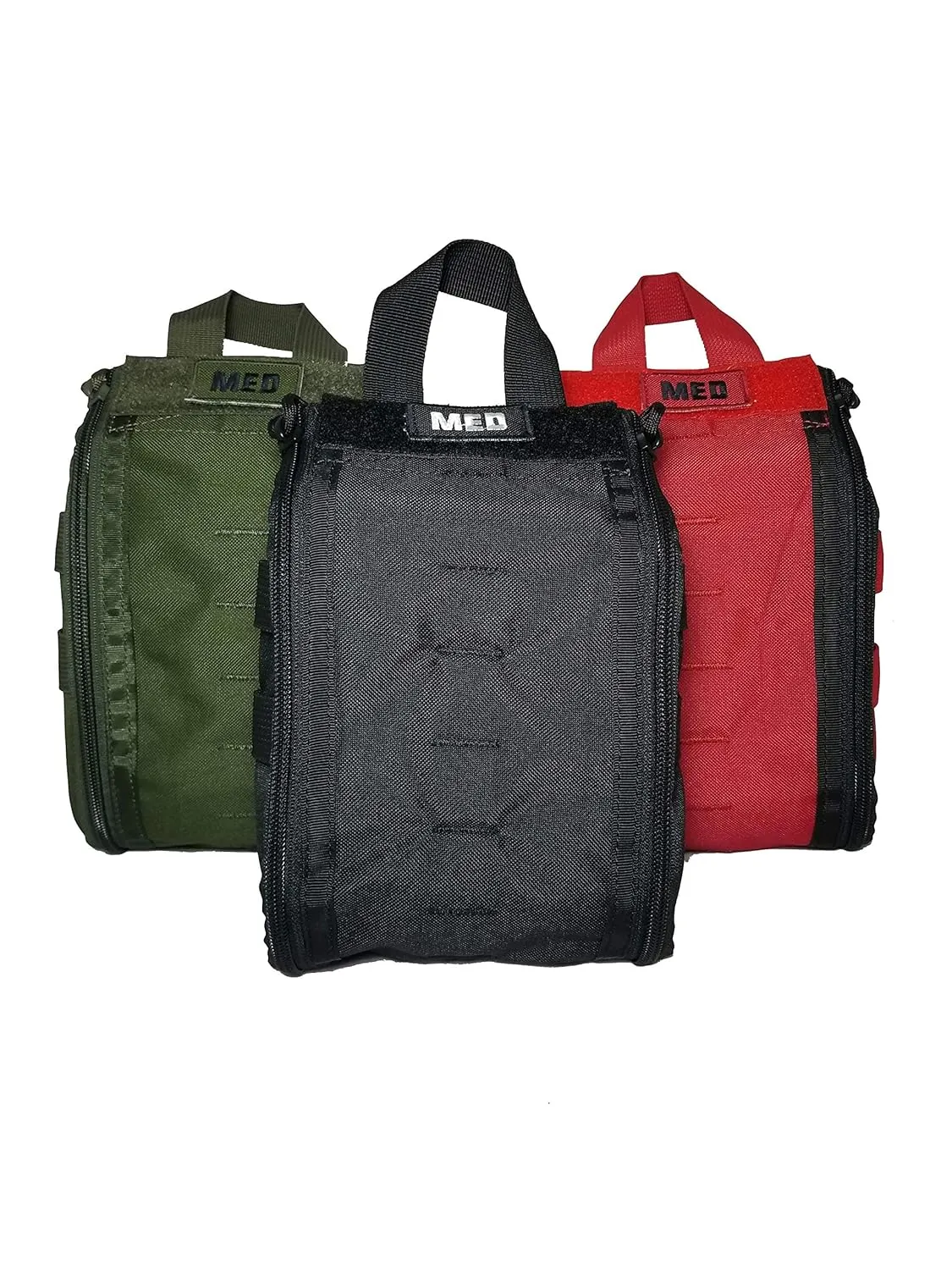 Patrol Trauma Kit Level 2 w/CATTourniquet Molle Rip to Open Pouch (Black)
