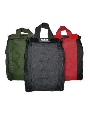 Patrol Trauma Kit Level 2 w/CATTourniquet Molle Rip to Open Pouch (Black)