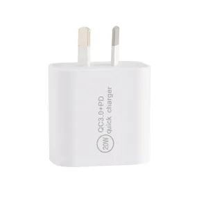 PD QC3.0 Dual Port Quick Charger - 20W