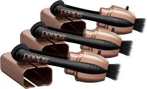 Peeps Glasses Cleaner - for Eyeglasses, Reading Glasses, and More - Lens Cleaner with Carbon Microfiber Tech - Electroplated Rose Gold - 3 Count (Pack of 1)