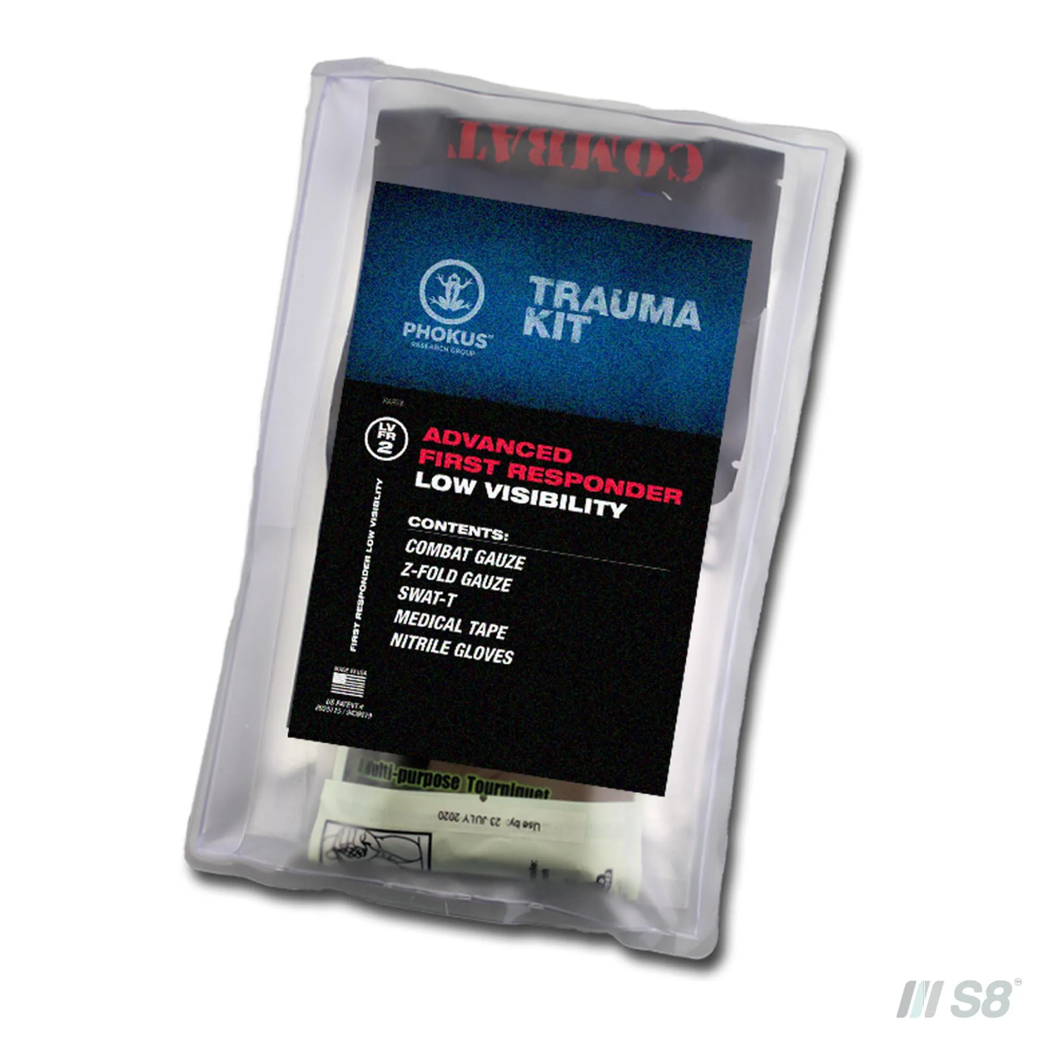 Phokus Research Group First Responder Low Visibility Trauma Kit