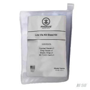 Phokus Research Group Low Vis K9 Bleed Kit