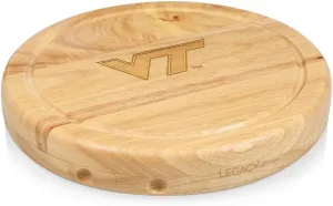 PICNIC TIME NCAA Circo Cheese Board and Knife Set - Charcuterie Board Set - Wood Cutting Board