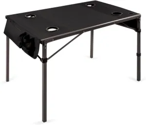 PICNIC TIME NCAA Unisex-Adult NCAA Travel Table Portable Folding Table, Camping Table, Outdoor Table with Carry Bag