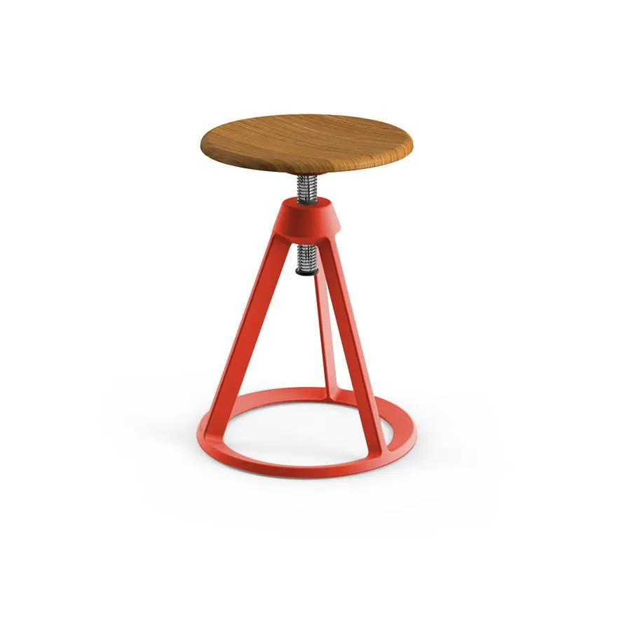 Piton Adjustable-Height Stool