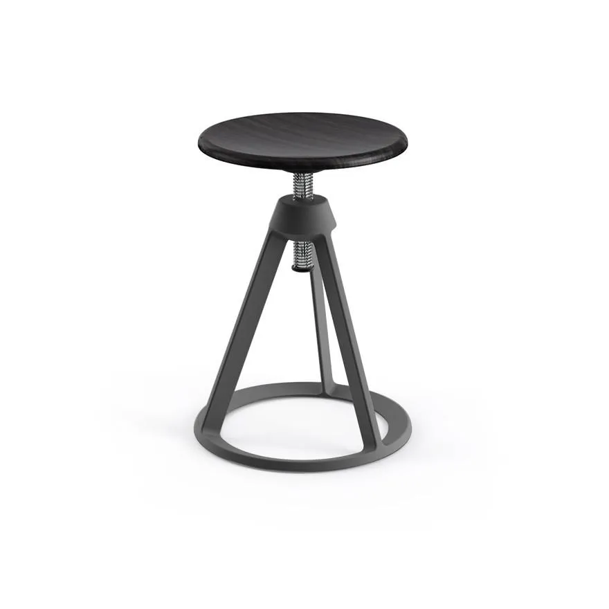 Piton Adjustable-Height Stool