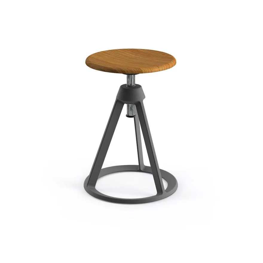 Piton Adjustable-Height Stool